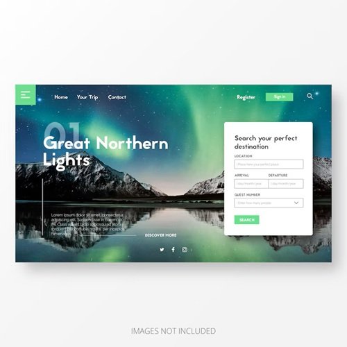 صفحة هبوط (Landing Page)