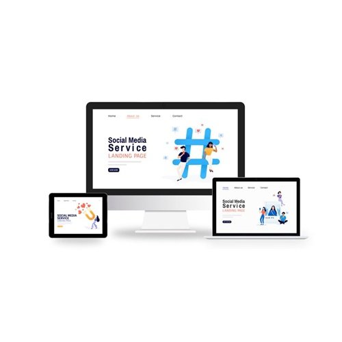 موقع تعريفي (موقع شركة أو مشروع)